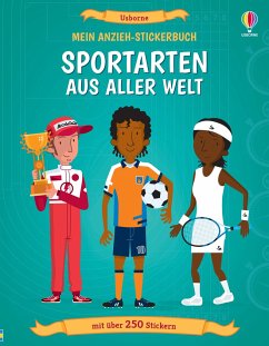 Mein Anzieh-Stickerbuch: Sportarten aus aller Welt von Usborne Verlag